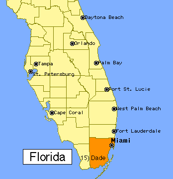 main Fl. sweetpotato county map
